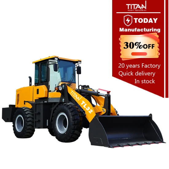 Chinese TL32 3.2ton Strong Durability Wheel Loader for Heavy