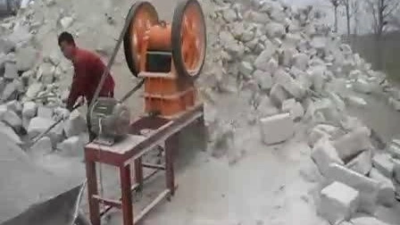 Small Size Stone Jaw Crushing Equipment for Primary Granite