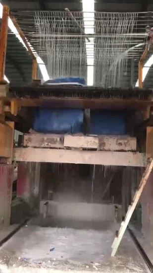 Fujian, China Stone Industry Henglong Standard Export Packaging 80 100 Blades Gang Saw Machine