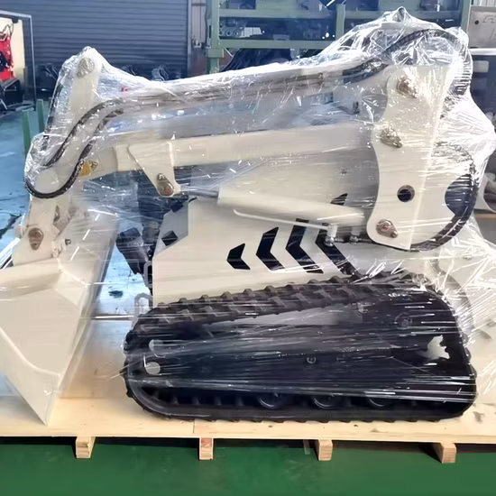 Wholesale EPA Euro5 Skid Steer Loader Skid Steer Trencher Attachments Earth Moving Machinery for Sale