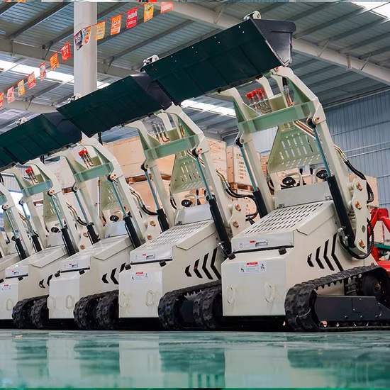 Wholesale EPA Euro5 Skid Steer Loader Skid Steer Trencher Attachments Earth Moving Machinery for Sale