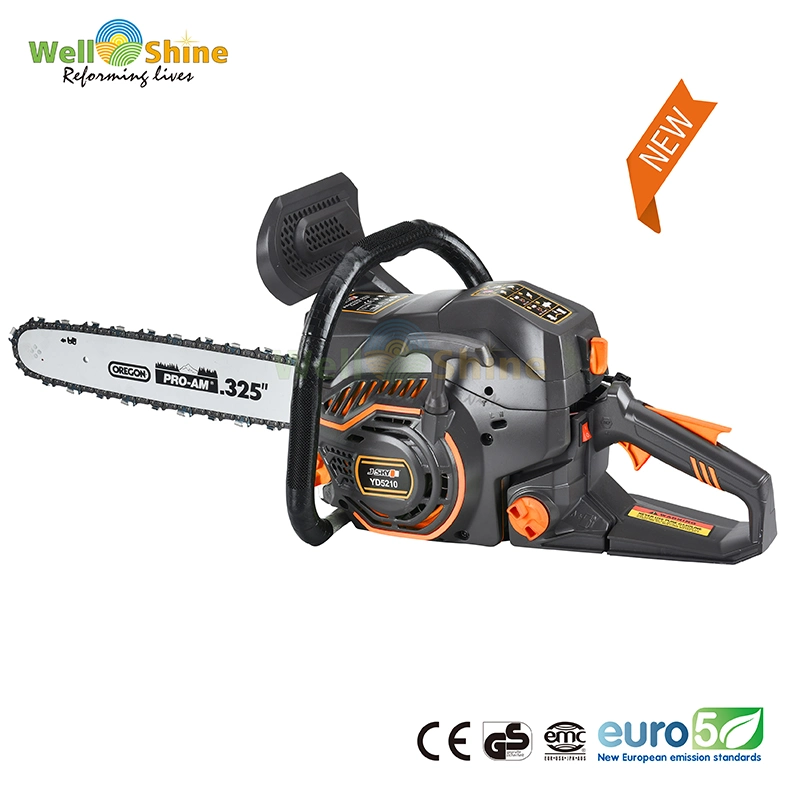 2021 Hot Selling with High Quality Wood Gasoline Chainsaw Machine 45 52 58
