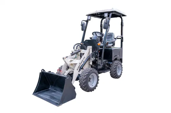 Custom Small Electric Mini Front End Loader Four Wheel Drive Small Forklift Tractor