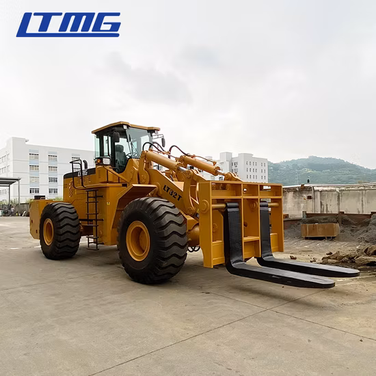 Multi Function Large Duty Wheel Loaders Magazine Speed Forklift Loader